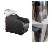 Kade�nick� myc� box Weelko Astral - b�l� umyvadlo - II. jakost, ulomen� �chyty u dv��ek, po�kozen� korpus