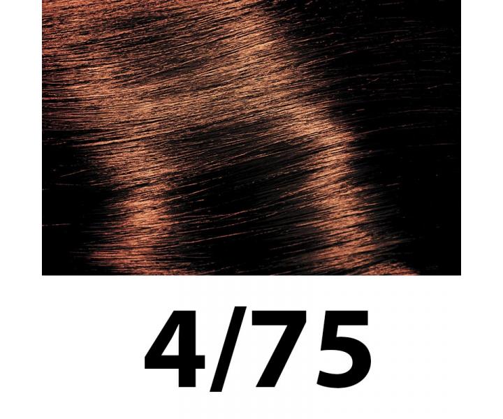 Barva na vlasy Subrina Professional Permanent Colour 100 ml - 4/75 středně hnědá - korálová