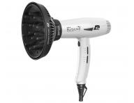Profesionální fén na vlasy s difuzérem Parlux Elysium Matt White - 2300 W, matný bílý