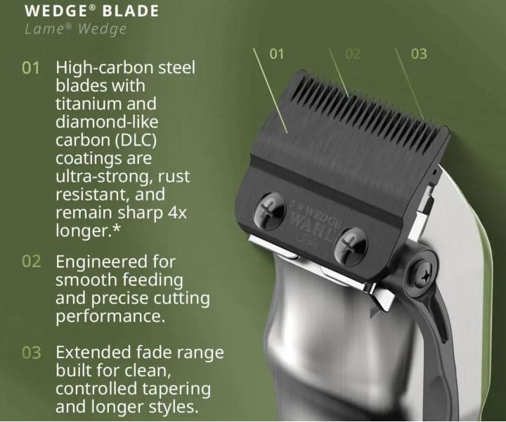 Profesion�ln� st�ihac� strojek Wahl Professional Legend+ Cord/Cordless Clipper 3030832 - olivov� zelen�, limitovan� edice