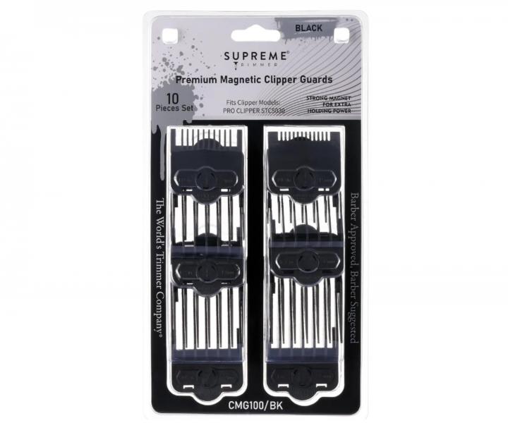 Sada n�hradn�ch magnetick�ch n�stavc� Supreme Trimmer Premium Magnetic Clipper Guards CMG100 - 10 ks