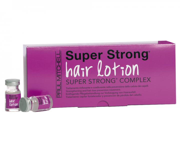 Ampulky pro pokozen vlasy Super Strong Paul Mitchell - 12 x 6 ml