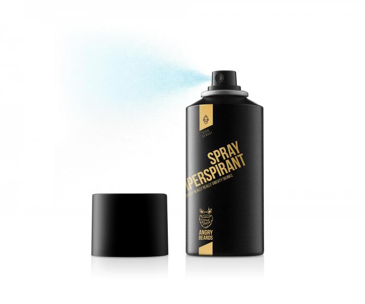 Pánský antiperspirant Angry Beards Spray Antiperspirant - 150 ml