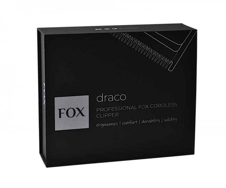 Profesionln strojek na vlasy Fox Draco - stbrn