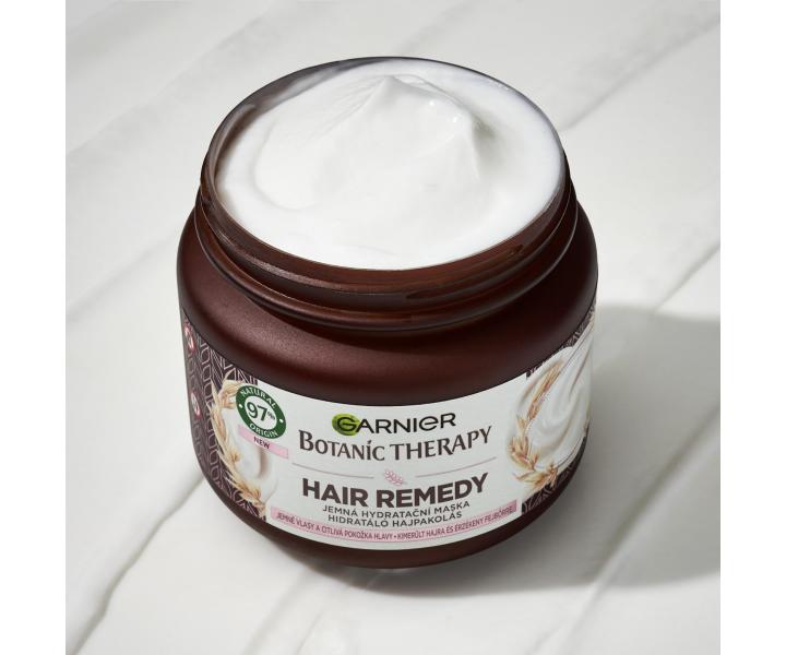 Jemná hydratační maska pro suché vlasy Garnier Botanic Therapy Hair Remedy Oat Delicacy - 340 ml