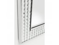 Kadenick zrcadlo Kare Crystals Steel Chrome - 180 x 80cm