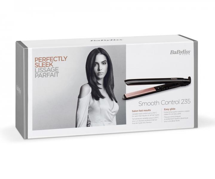 Žehlička na vlasy BaByliss Smooth Control 235 - černá