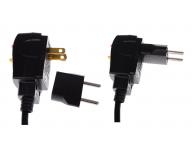 Cestovn fn na vlasy se sklopnou rukojet Bio Ionic Gold Pro Travel - 1200 W, ern - pouit