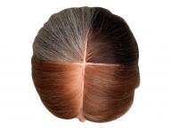 Cvin hlava dmsk s prodnmi vlasy 4 Colors, Sibel - 15 - 25 cm