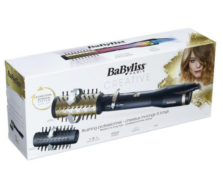 Horkovzdušný rotační kartáč BaByliss Creative AS510E - 650 W