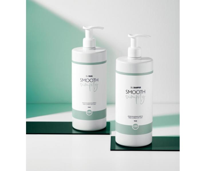 Vyhlazující řada pro kudrnaté, krepaté a zacuchané vlasy Mila Professional Oil Smooth Simply