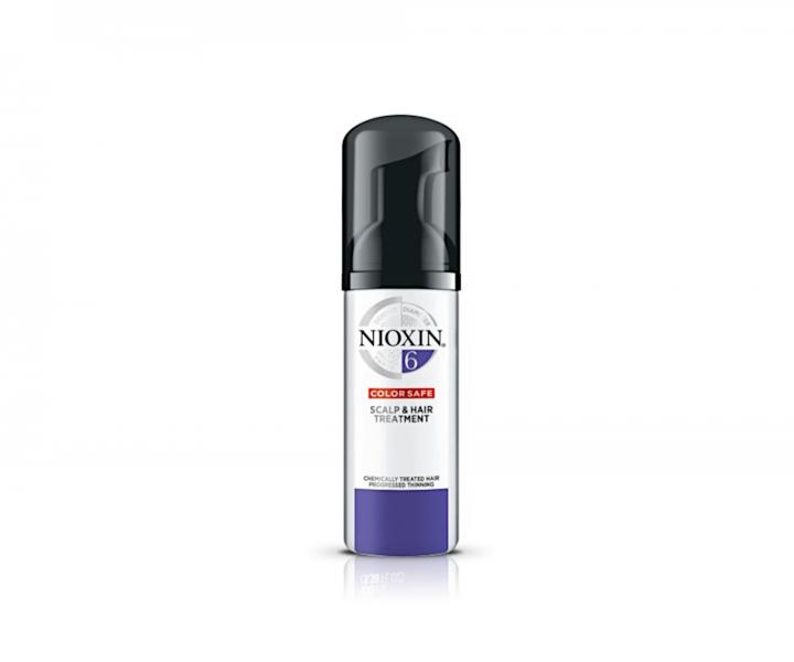 Sada pro silně řídnoucí chemicky ošetřené vlasy Nioxin System 6 Trial Kit No.6