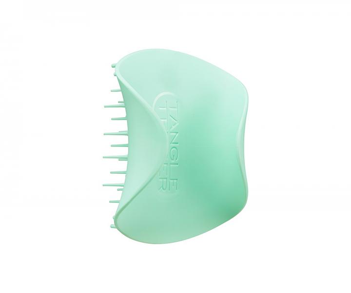 Masážní exfoliační kartáč na pokožku hlavy Tangle Teezer Scalp Brush Mint - tyrkysový