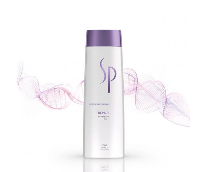 Šampon pro poškozené vlasy Wella Professionals SP Repair Shampoo - 250 ml