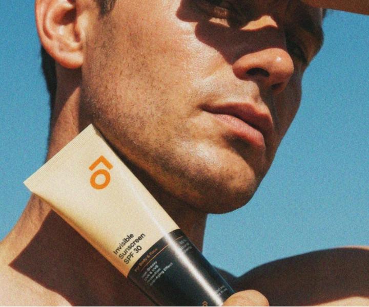 Opalovac� kr�m na t�lo a obli�ej pro mu�e Beviro Invisible Sunscreen SPF 30 - 100 ml
