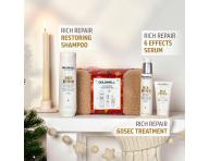 Drkov sada pro such vlasy Goldwell Dualsenses Rich Repair Set + kosmetick tatika zdarma