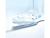 Žehlička na vlasy s duální ionizací Babyliss Hydro-Fusion Styler - světle modrá
