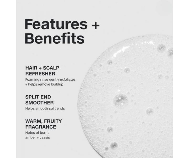 Oplachov� p��e pro �ist�, sv�� a leskl� vlasy Paul Mitchell Clarify Foaming ACV Rinse - 150 ml