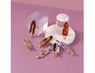 Spony do vlas� s podlo�kami Sister Young Lily Makeup Hair Clips Set - 6 cm, 2 ks - �ernob�l�