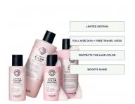 D�rkov� sada pro rozjasn�n� barven�ch vlas� Maria Nila Luminous Colour Beauty Bag + kosmetick� ta�ka zdarma