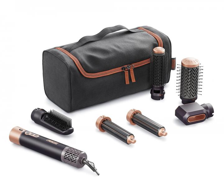 Multifunk�n� stylingov� kulmof�n se �esti n�stavci Princess Airstyler Plus 529215  - 1000 W, �ern�