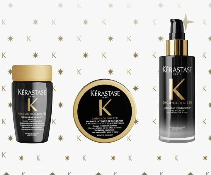 D�rkov� sada pro revitalizaci a v��ivu vlas� K�rastase Chronologiste Set
