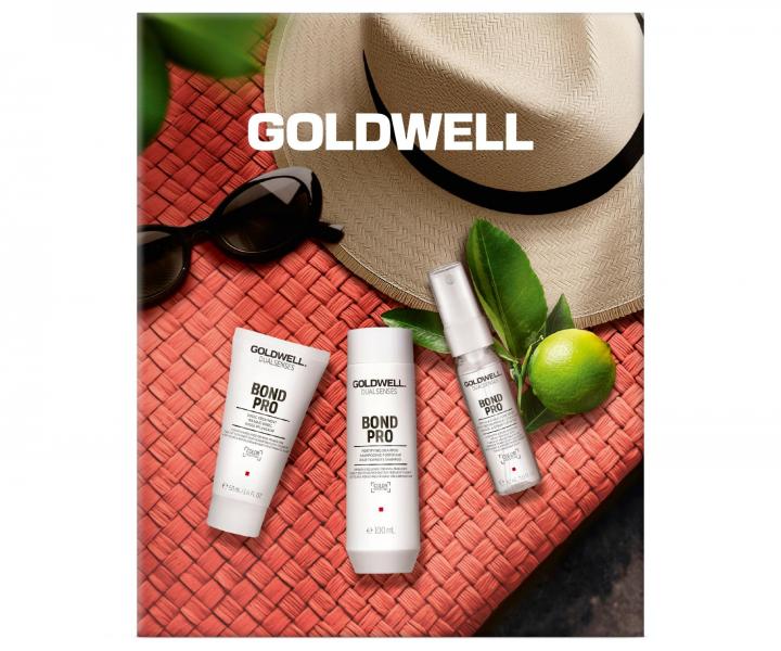 D�rkov� sada pro slab� a k�ehk� vlasy Goldwell Dualsenses Bond Pro Travel Set