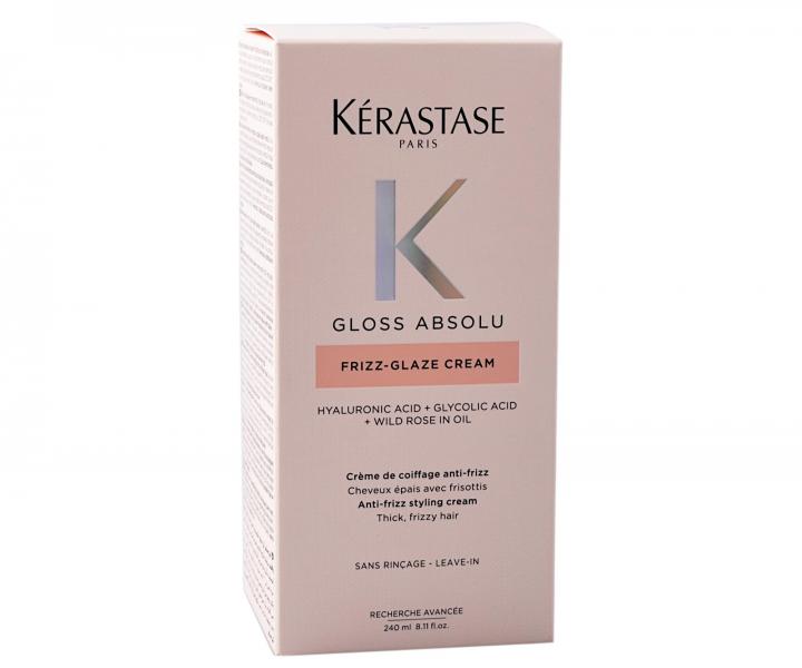 Stylingov� kr�m pro pevn� a krepat� vlasy K�rastase Gloss Absolu Frizz-Glaze Cream - 240 ml