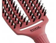 Kartáč Olivia Garden Fingerbrush Combo Medium - vínový