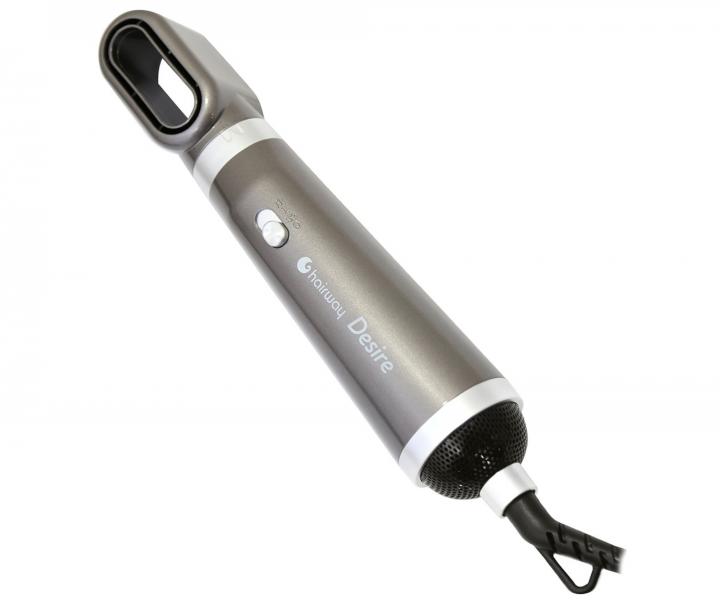 Profesionální multifunkční horkovzdušný kartáč na vlasy Hairway Airstyler Desire - 900 W, grafitový hnědý