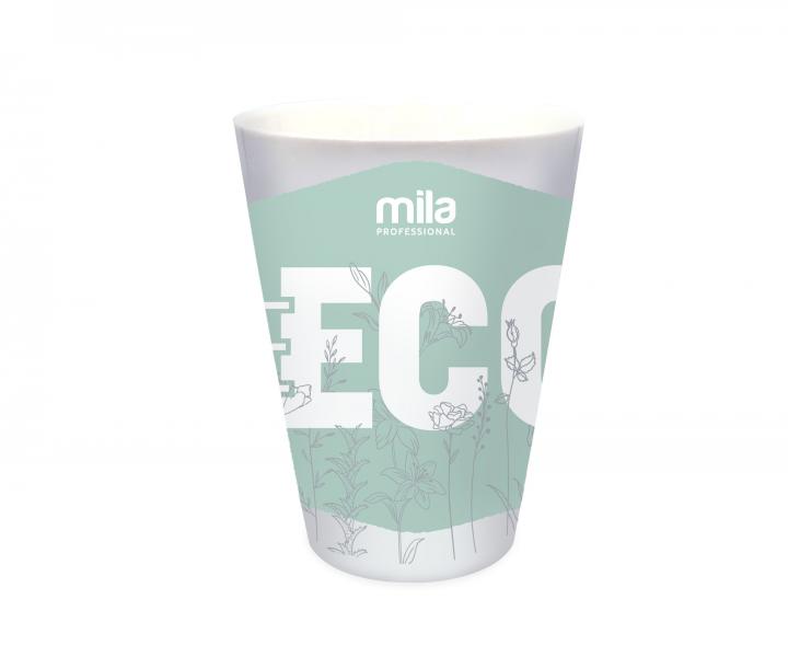 Keramický hrnek Mila Professional Be Eco Water Shine - zelený, 400 ml