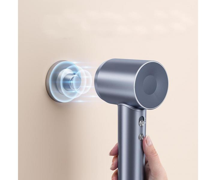 Magnetický držák na zeď pro fény Laifen - stříbrný