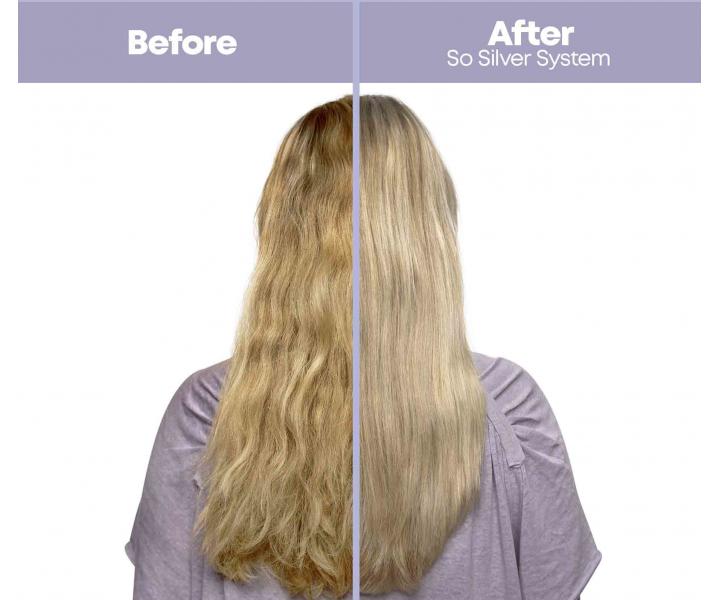 Dárková sada pro neutralizaci žlutých tónů blond vlasů Matrix So Silver