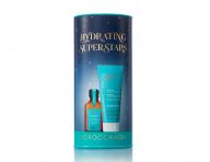 D�rkov� sada pro hydrataci a v��ivu norm�ln�ch a pevn�ch vlas� Moroccanoil Hydrating Superstars