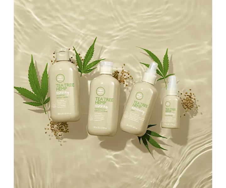 Regeneran kondicionr a tlov mlko s konopnm olejem Paul Mitchell Tea Tree Hemp