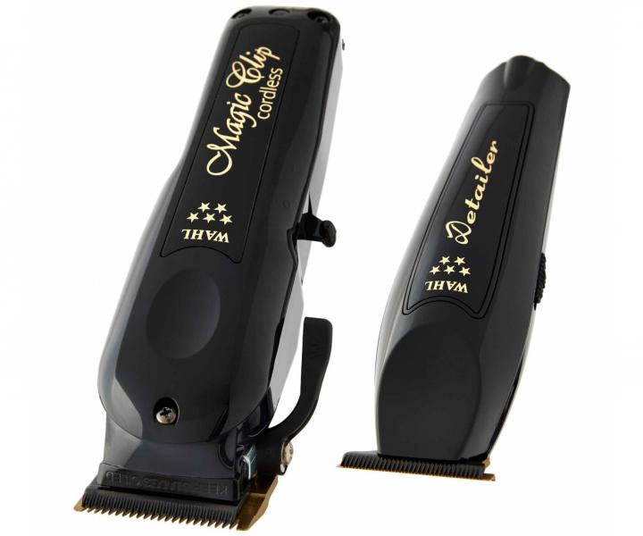 Profesionální set stříhacího a konturovacího strojku Wahl Barber Combo Cordless 3025726 - limitovaná edice, černý