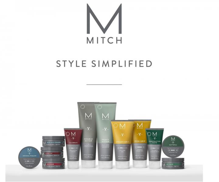 Texturiza�n� kr�m pro silnou fixaci a matn� vzhled Paul Mitchell Mitch Reformer Texture Cream - 85 g