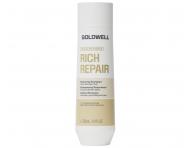 D�rkov� sada pro such� a po�kozen� vlasy Goldwell Dualsenses Rich Repair Set + kosmetick� ta�ti�ka zdarma