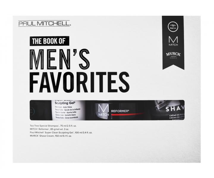 Drkov sada pro mue Paul Mitchell The Book of Mens Favorites