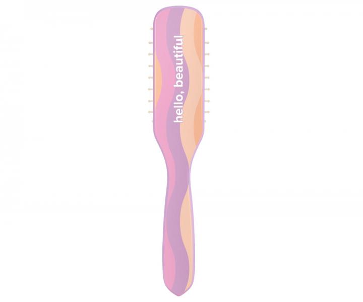 Kartáč na rozčesávání vlasů Paul Mitchell Sculpting Brush - fialovo-oranžový