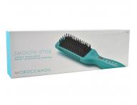 Nahřívací žehlící kartáč na vlasy Moroccanoil - tyrkysový