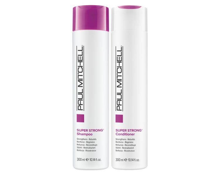 Drkov sada pro poslen vlas Paul Mitchell Super Strong Duo