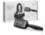 Nahřívací žehlící kartáč na vlasy Babyliss Smoothing Heated Brush - černý