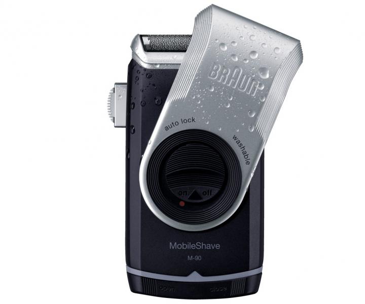 Cestovní holicí strojek Braun MobileShave M-90