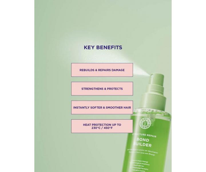 Regenera�n� bezoplachov� sprej pro such� a po�kozen� vlasy Maria Nila Structure Repair Bond Builder - 150 ml