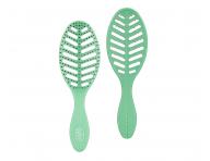 Kartáč na rozčesávání a foukání vlasů z organického materiálu Wet Brush Speed Dry Go Green - zelený