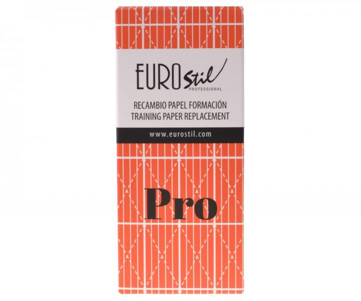 Náhradní papírová role pro nácvik technik stříhání Eurostil Profesional Pro - 2 ks