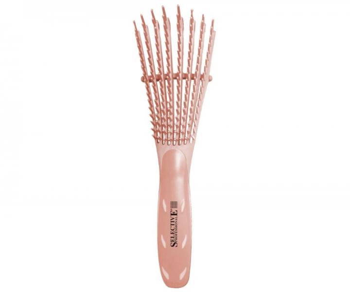 Dárková sada pro kudrnaté vlasy Selective Professional OnCare CurlLover WeCareYou Kit - šampon + kartáč zdarma