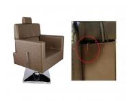 Kade�nick� barber k�eslo Detail Larry - zlatohn�d� (75) - II. jakost, od�rky d�eva