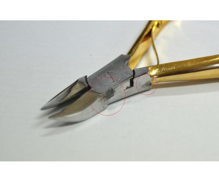 Klet Detail DHS-TN-2024 - 100 mm, pozlacen - II. jakost, pokozen povrch